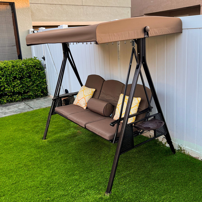 Red Barrel Studio® Brentley Porch Swing with Canopy & Reviews Wayfair